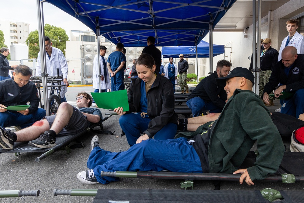 USNMRTC Yokosuka Conducts Mass Casualty Drill