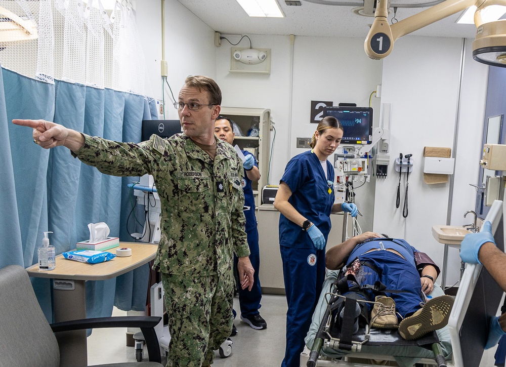 USNMRTC Yokosuka Conducts Mass Casualty Drill