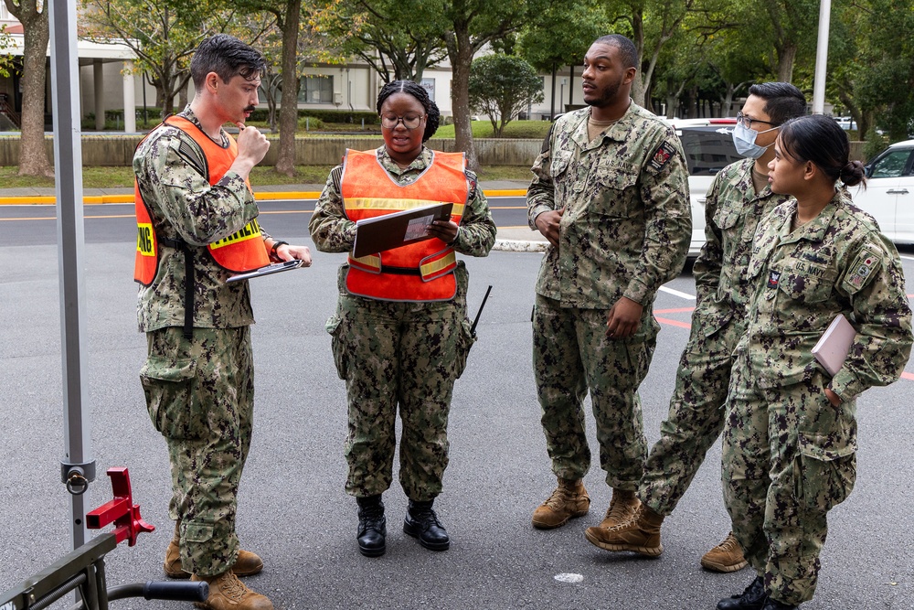 USNMRTC Yokosuka Conducts Mass Casualty Drill