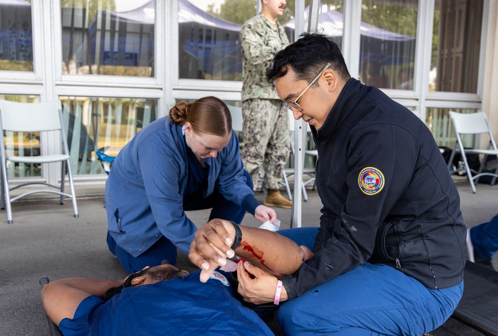 USNMRTC Yokosuka Conducts Mass Casualty Drill