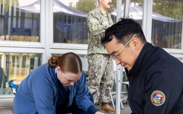 USNMRTC Yokosuka Conducts Mass Casualty Drill