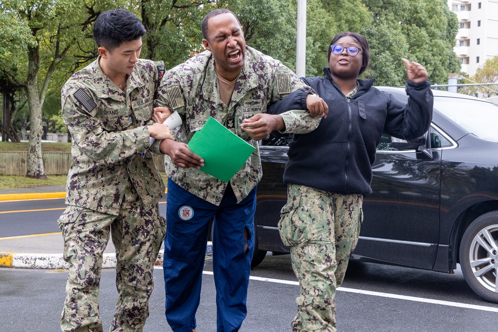 USNMRTC Yokosuka Conducts Mass Casualty Drill