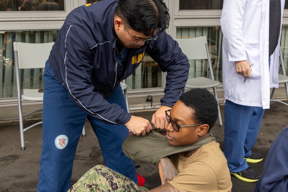 USNMRTC Yokosuka Conducts Mass Casualty Drill