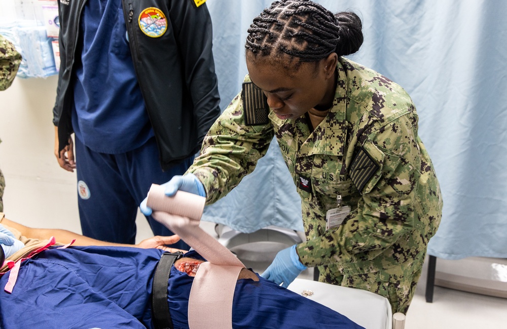 USNMRTC Yokosuka Conducts Mass Casualty Drill