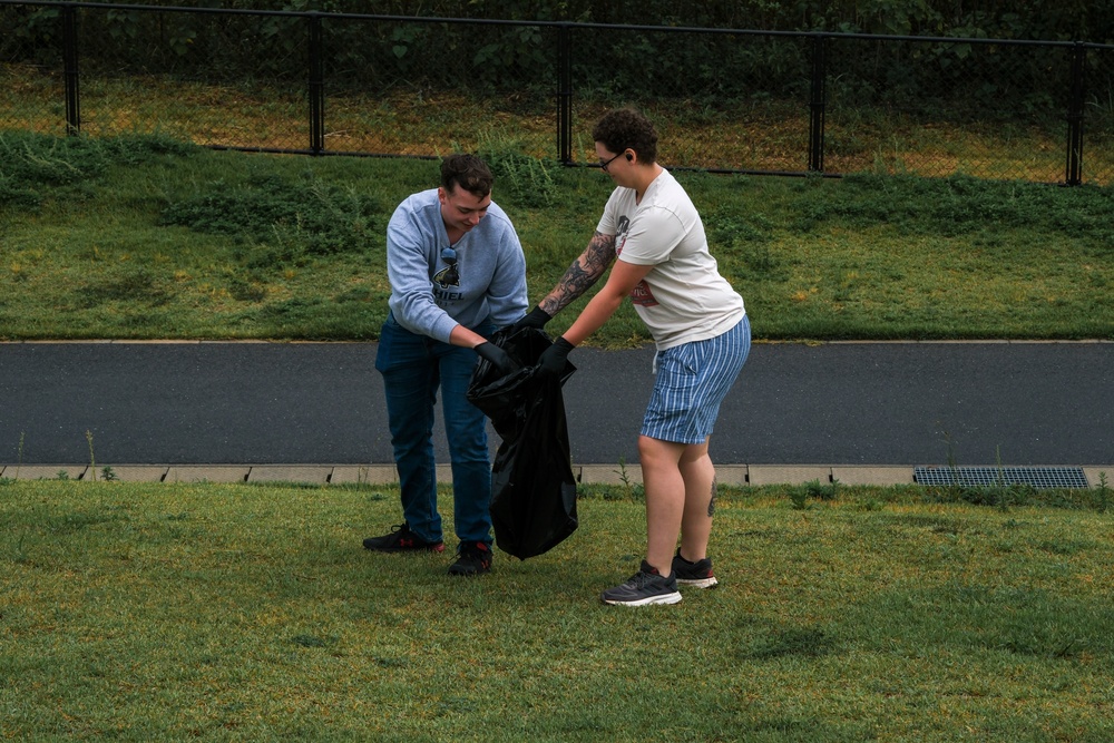 Frank Cable Sailors Volunteer During a Community Relations Event