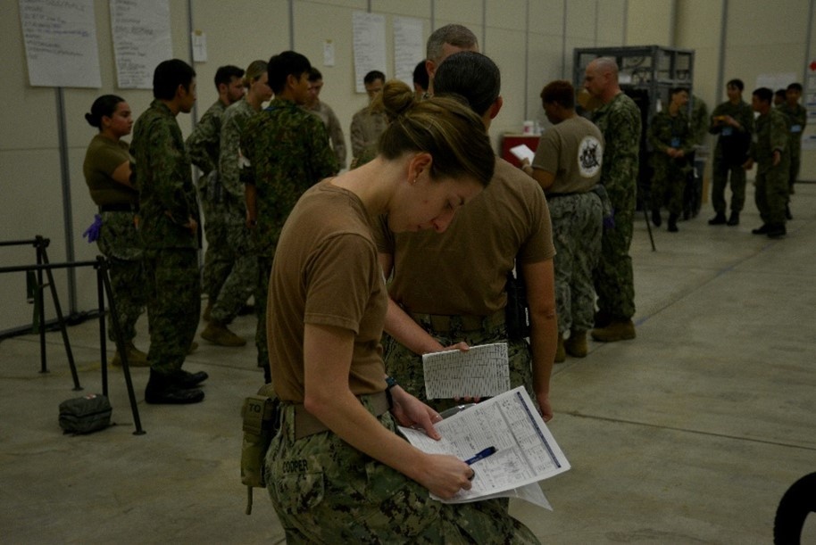 U.S. Naval Hospital Okinawa and Expeditionary Medical Facility Bravo are Rendering Assistance