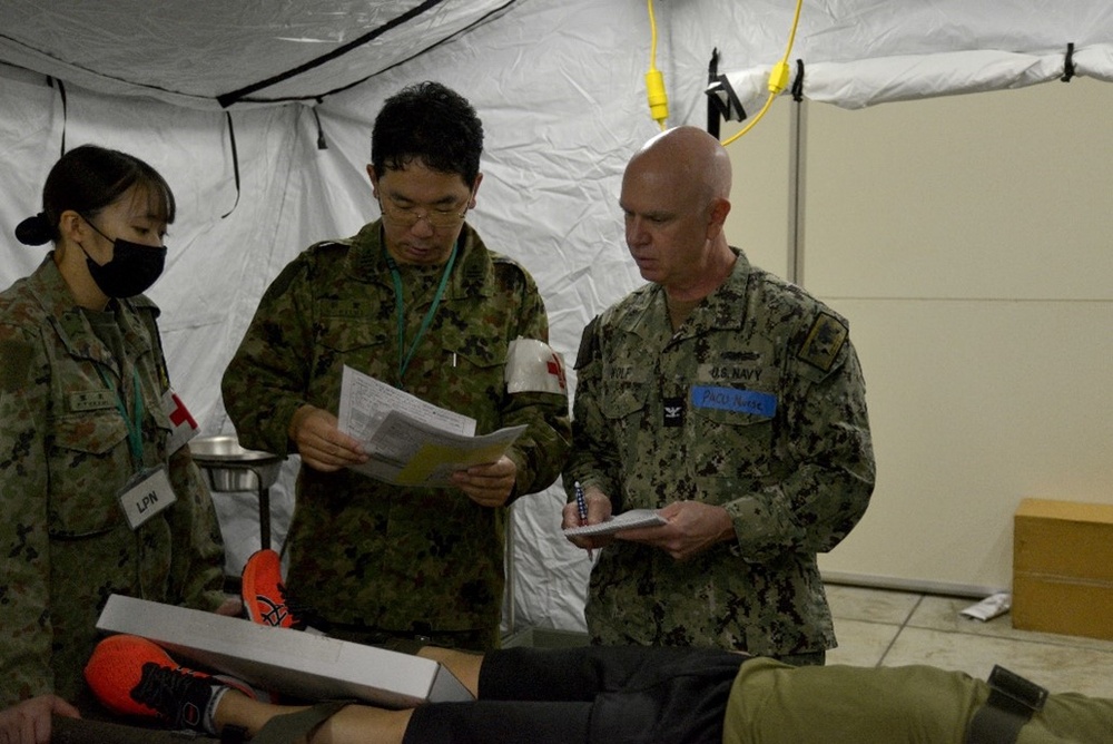 U.S. Naval Hospital Okinawa and Expeditionary Medical Facility Bravo are Rendering Assistance