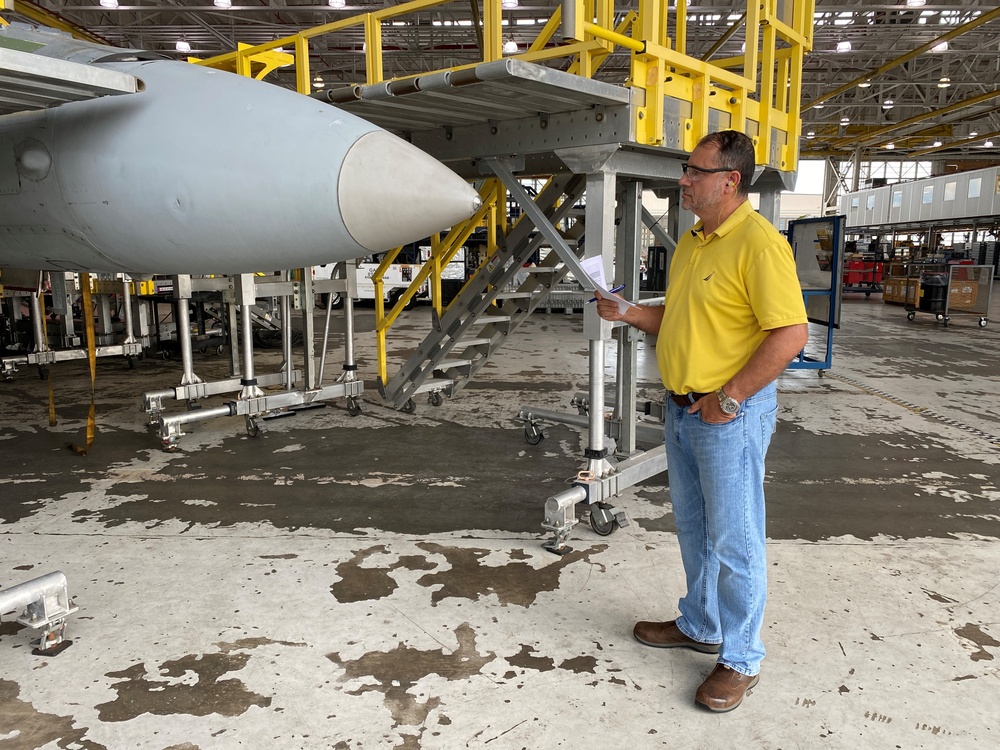 Checking Aircraft Naval Air Station Jacksonville FL