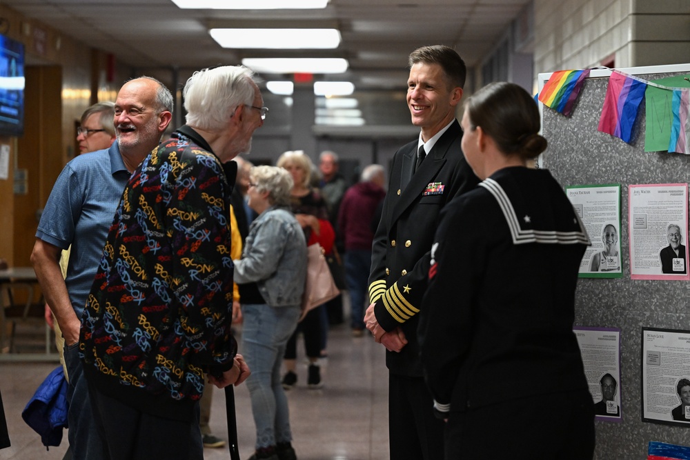 U.S. Navy Band Commodores perform in East Longmeadow