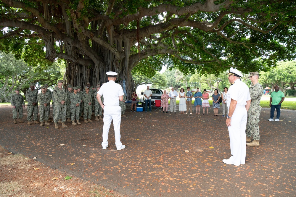 NAVFAC Hawaii Executive Officer promoted to Captain