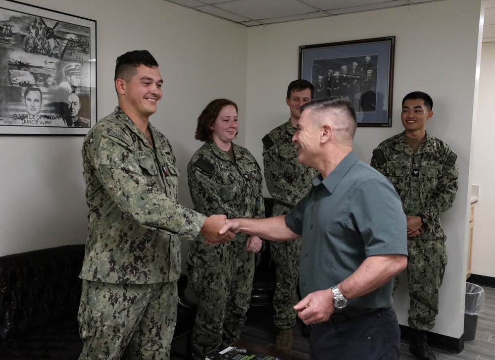 Deputy Commander, U.S. Cyber Command, Visits NIOC Pensacola