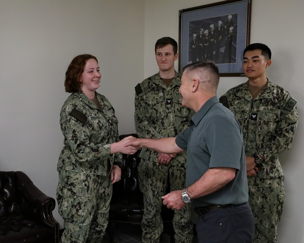 Deputy Commander, U.S. Cyber Command, Visits NIOC Pensacola