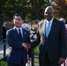 Secretary of Defense Lloyd J Austin III and Minister of National Defense Kim Yong Hyun Wreath Laying Ceremony