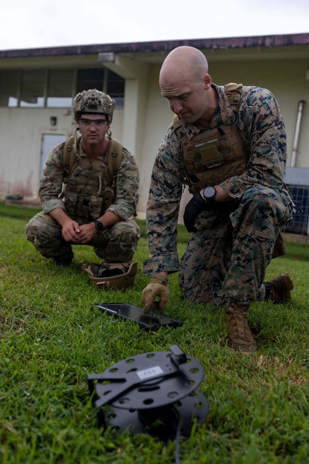 Keen Sword 25 | Marines, Sailors practice recovery and exploitation of downed UAS