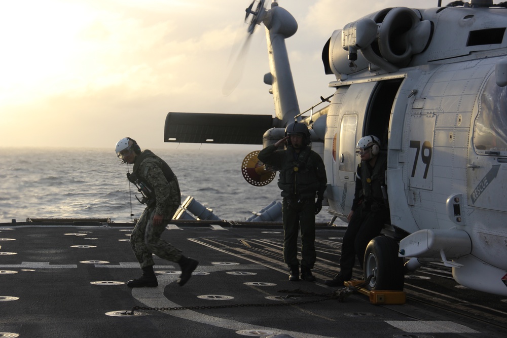 USS Lake Erie (CG 70) participates in Keen Sword 25