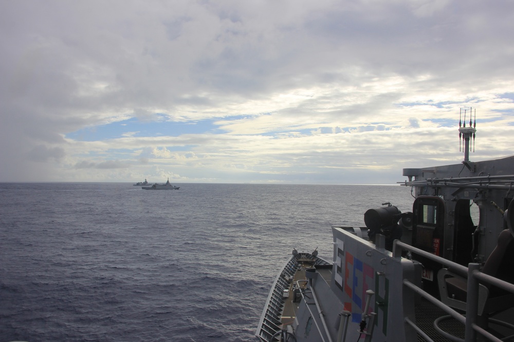 USS Lake Erie (CG 70) participates in Keen Sword 25