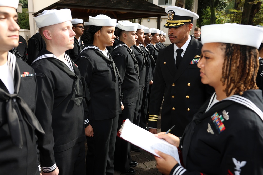 TSC Yokosuka Uniform Inspection