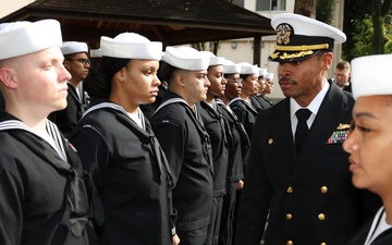 TSC Yokosuka Uniform Inspection