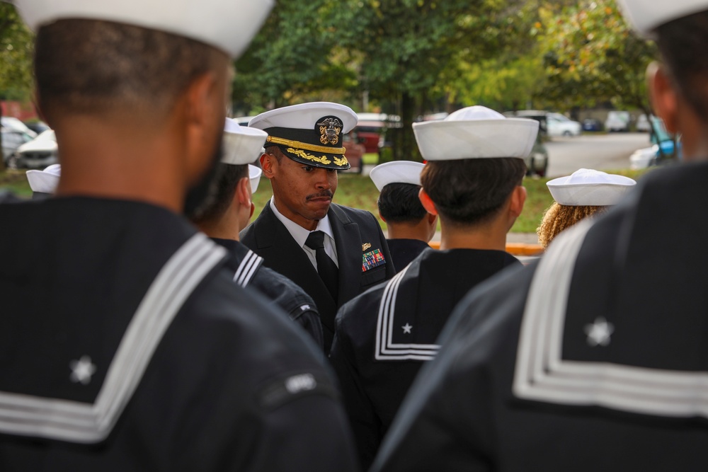 TSC Yokosuka Uniform Inspection