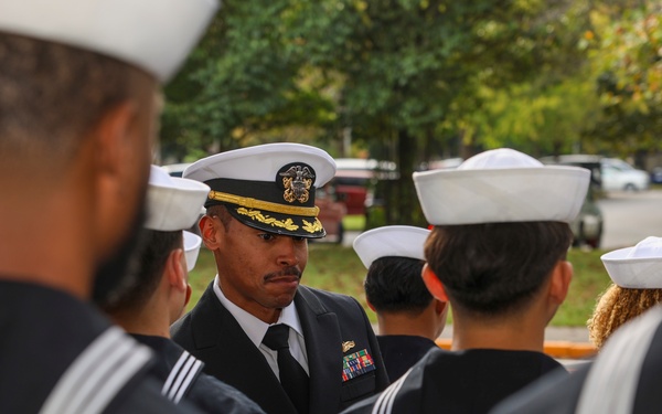 TSC Yokosuka Uniform Inspection