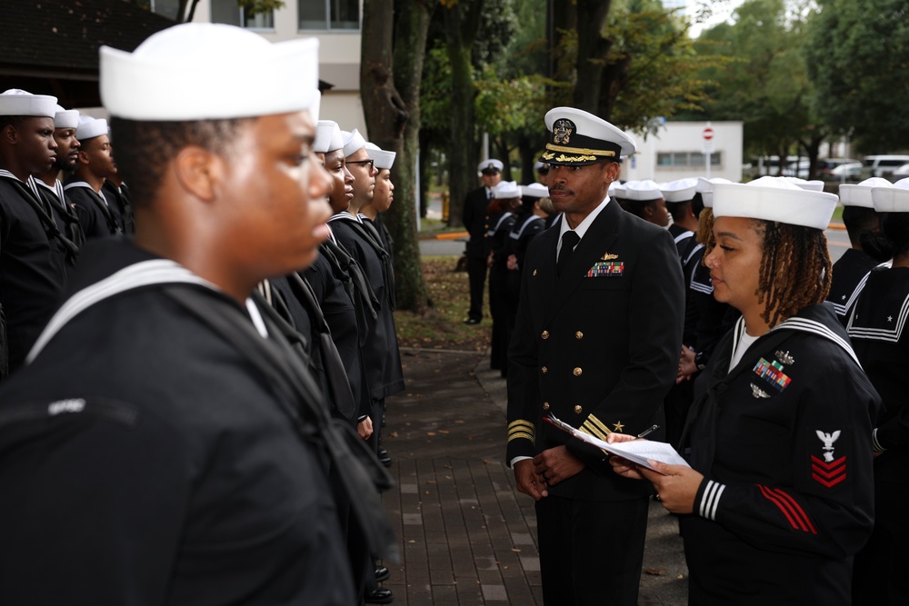 TSC Yokosuka Uniform Inspection