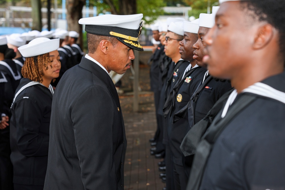 TSC Yokosuka Uniform Inspection