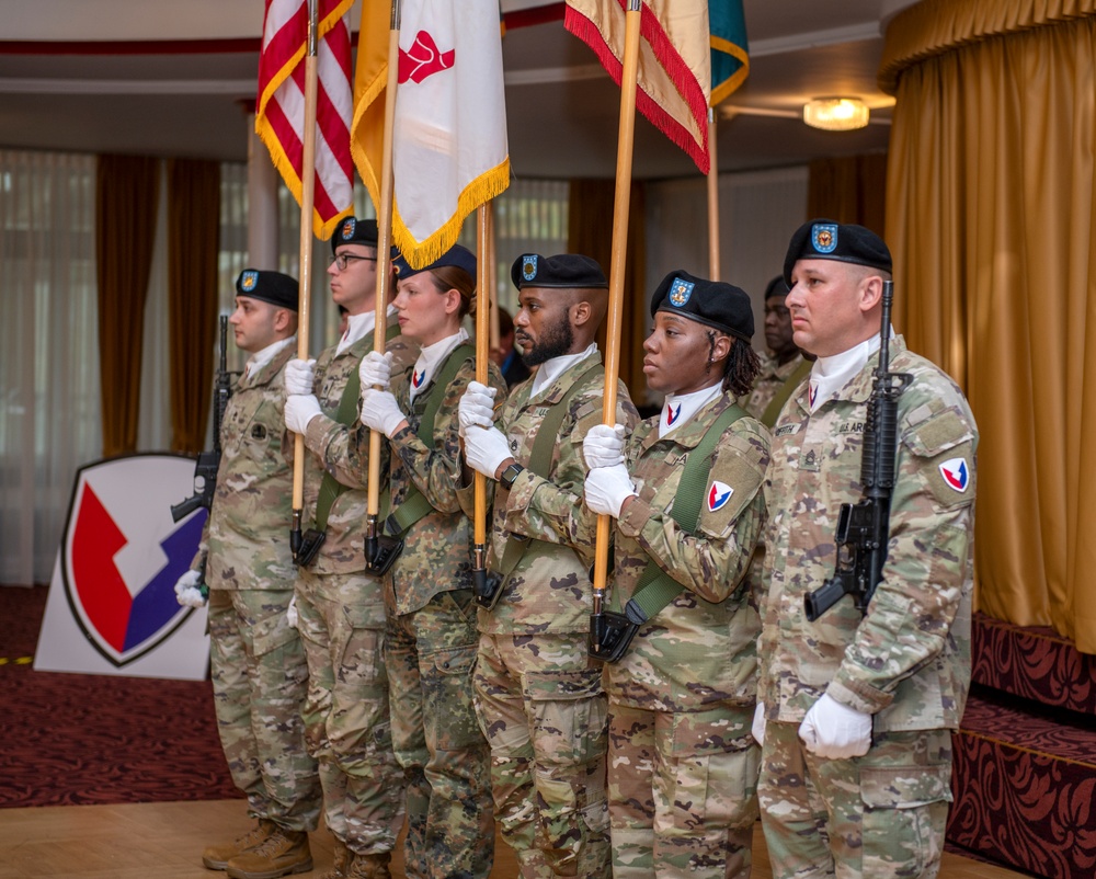 405th AFSB conducts change of responsibility ceremony, welcomes new enlisted leader