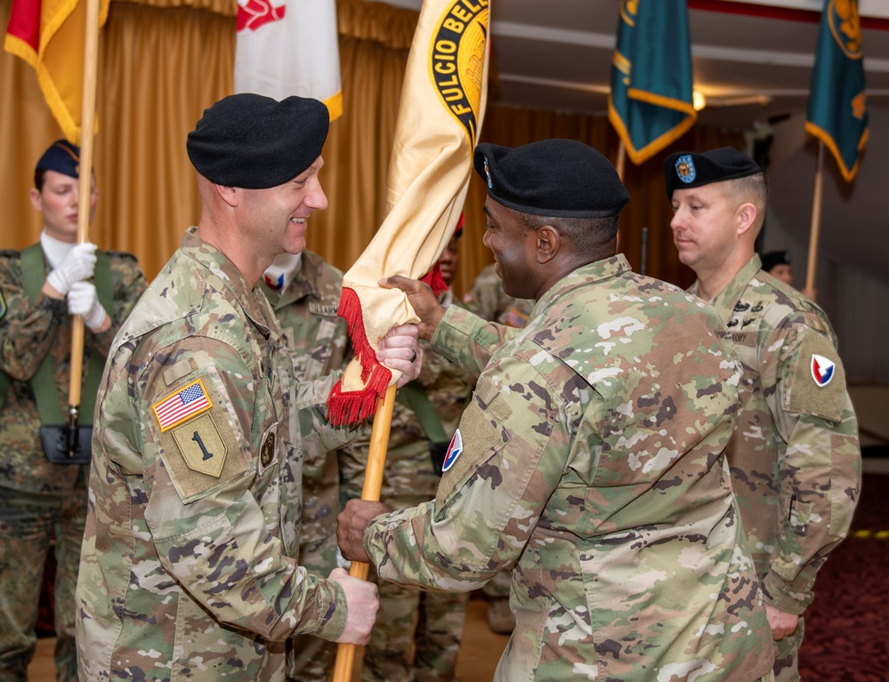 405th AFSB conducts change of responsibility ceremony, welcomes new enlisted leader