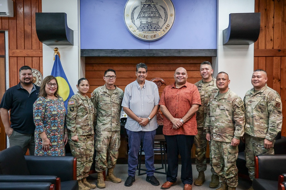 Guam Guard State Partnership Program holds inaugural event in Palau