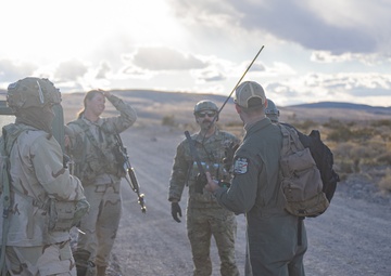 Downed but not out: pilot rescue exercise