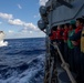 Replenishment-at-Sea Aboard the USS Cole