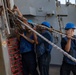 Replenishment-at-Sea Aboard the USS Cole