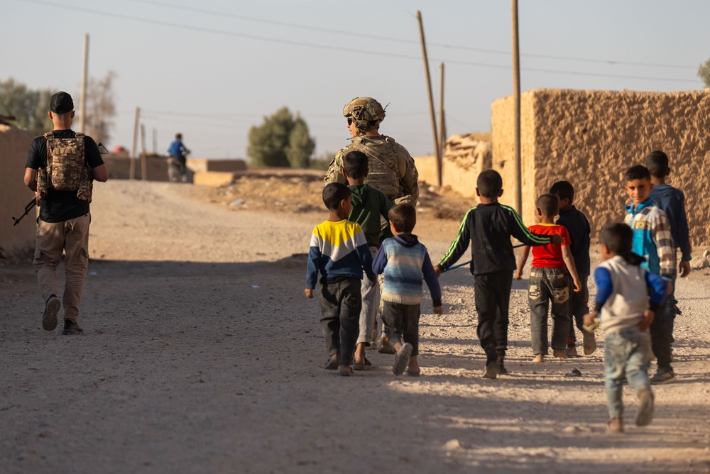 Mass. Guard Soldiers conduct joint patrol in northeast Syria