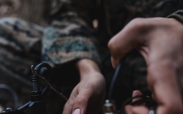 U.S. Marines Conduct Field Expedient Communications Training