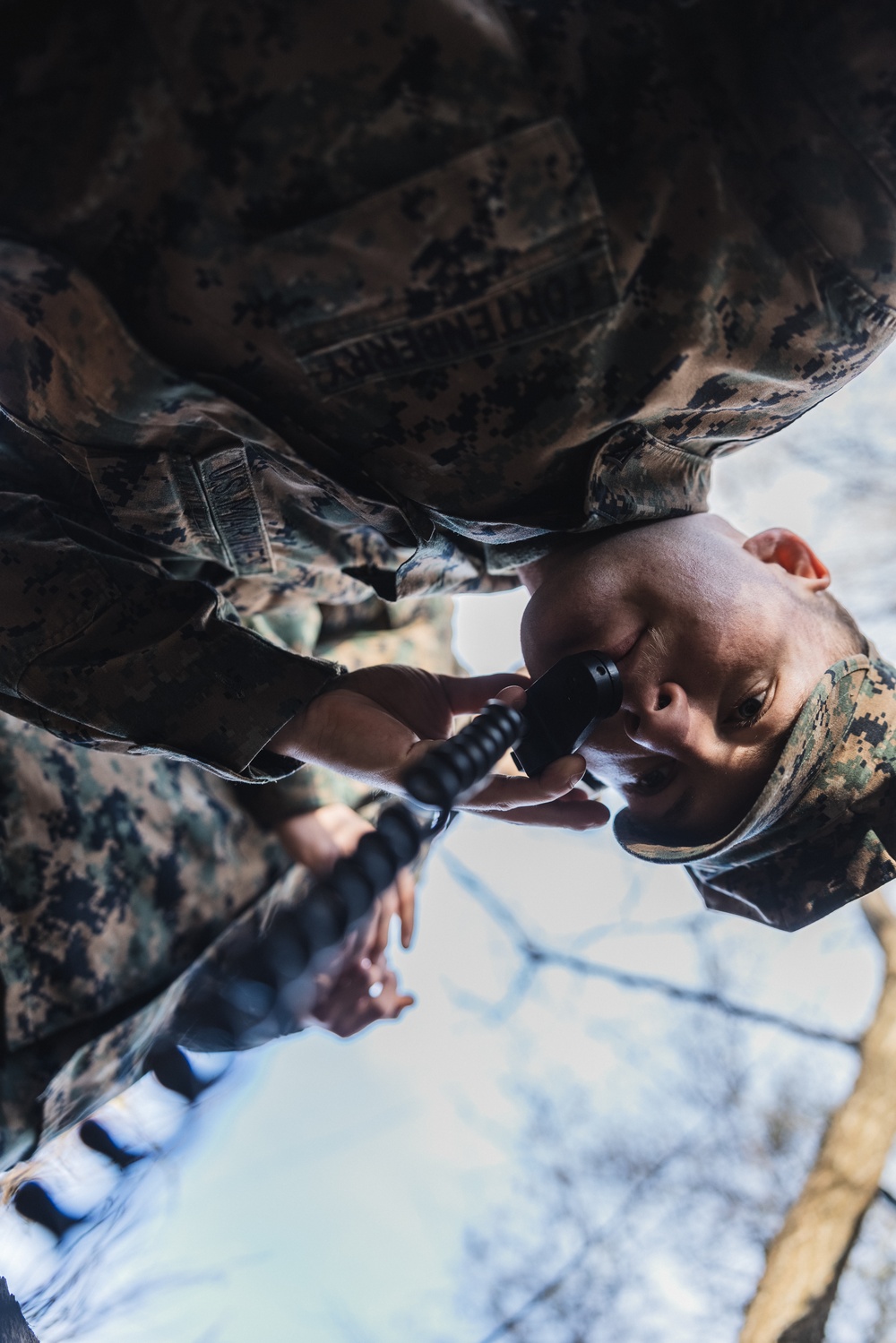 U.S. Marines Conduct Field Expedient Communications Training