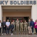 Senior government officials visits Expert Soldier Badge training
