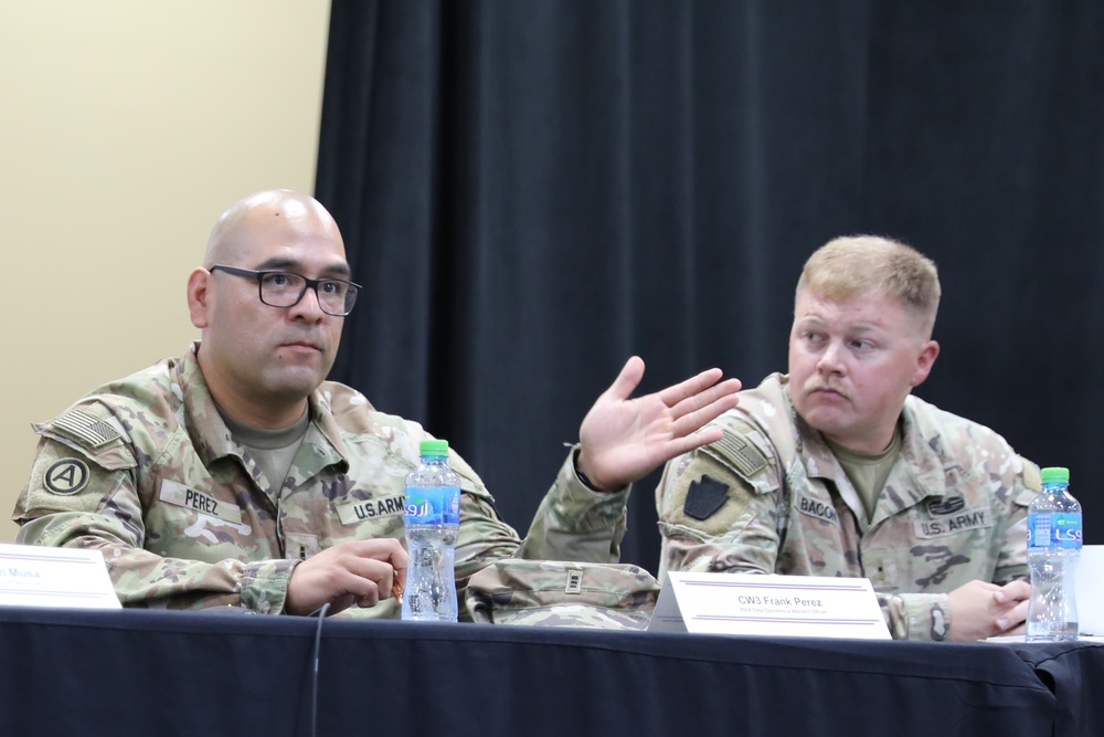 1st Theater Sustainment Command OCP Warrant Officer Panel