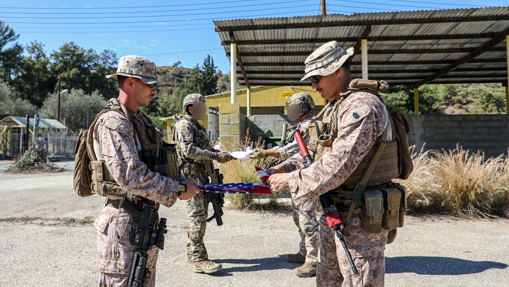 Folding of the Flags: CLB 24 and Cyprus National Guard