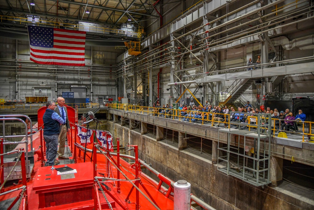 Naval Reactors Facility Turns Over Defueled S5G Prototype for Demolition