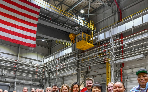 Naval Reactors Facility Turns Over Defueled S5G Prototype for Demolition