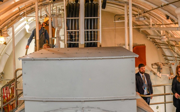 Naval Reactors Facility Turns Over Defueled S5G Prototype for Demolition