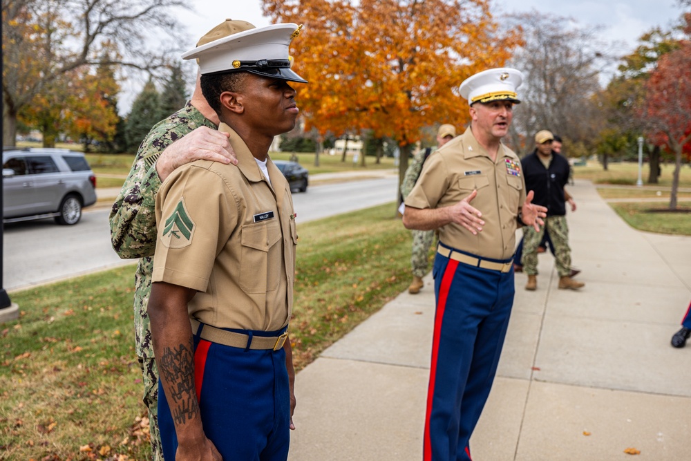 Vice Chairman of the Joint Chiefs of Staff visits 9th Marine Corps District Headquarters