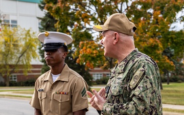 Vice Chairman of the Joint Chiefs of Staff visits 9th Marine Corps District Headquarters