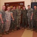 Bear Grylls speaks to Marines at The Basic School