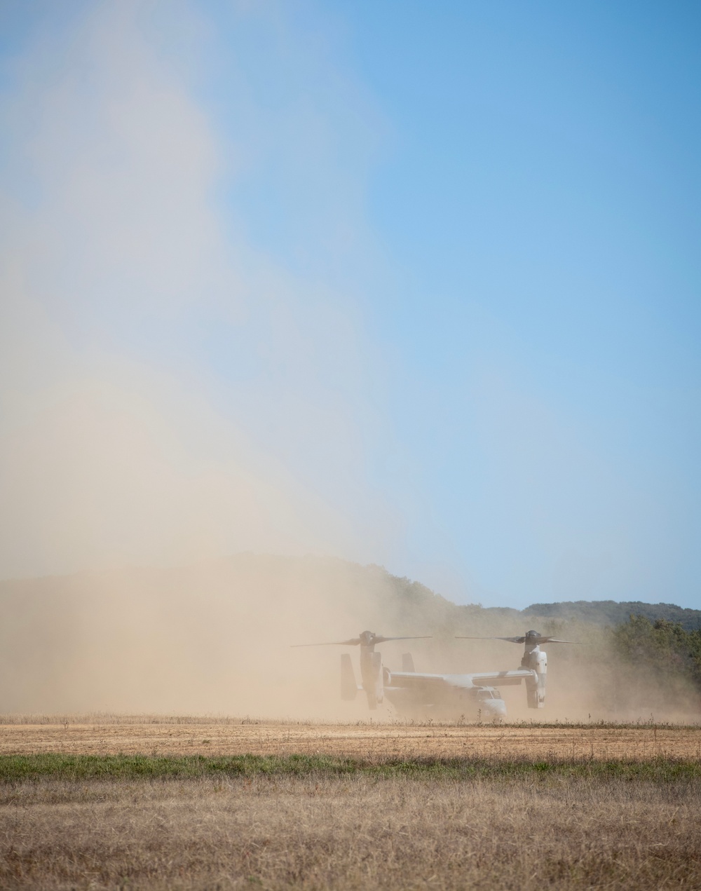 V-22 Ospreys at Fort McCoy