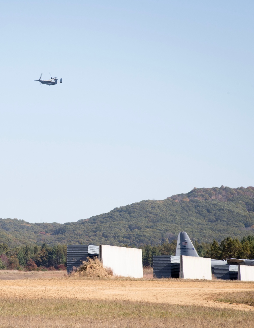 V-22 Ospreys at Fort McCoy