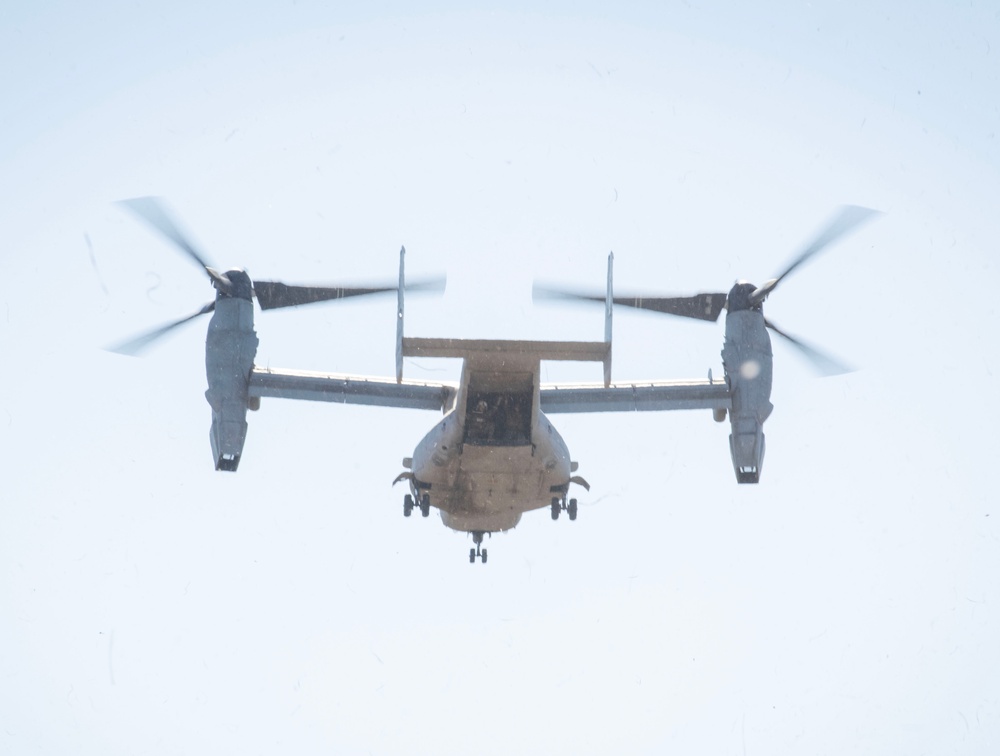 V-22 Ospreys at Fort McCoy