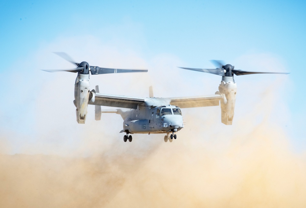 V-22 Ospreys at Fort McCoy