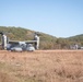 V-22 Ospreys at Fort McCoy