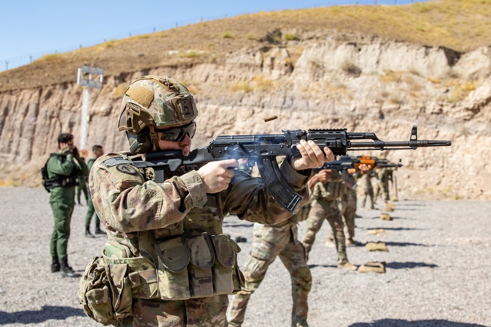 1-181st INF trains with Asayish in Iraqi Kurdistan Region